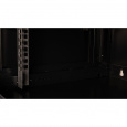 Шкаф 19" телекоммуникационный настенный, 4U 280x600х450 мм, дверь металл, черный